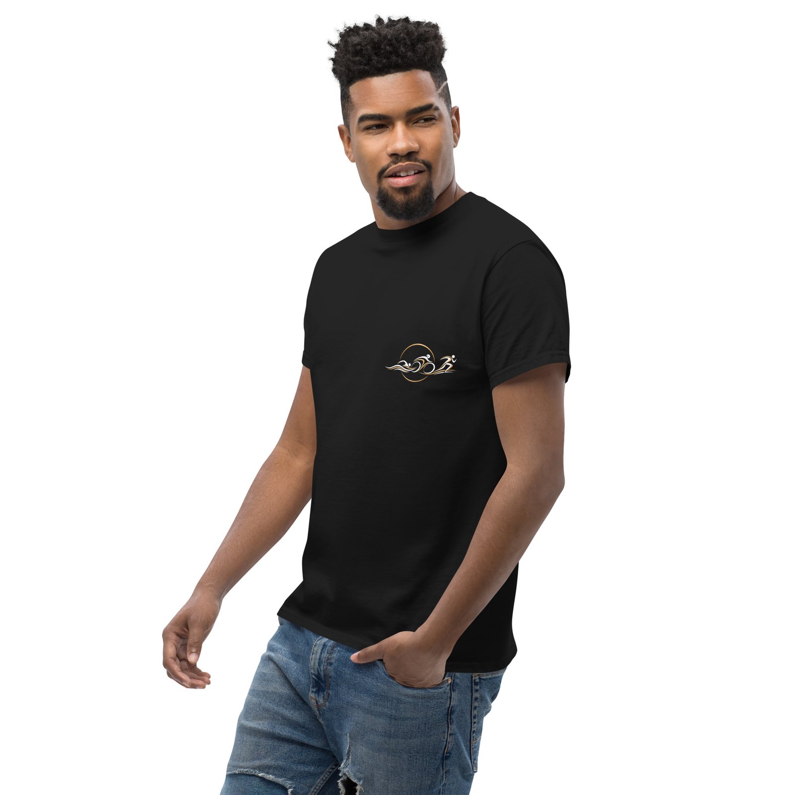 Tri Flow Premium Unisex classic tee, Dark - Image 29
