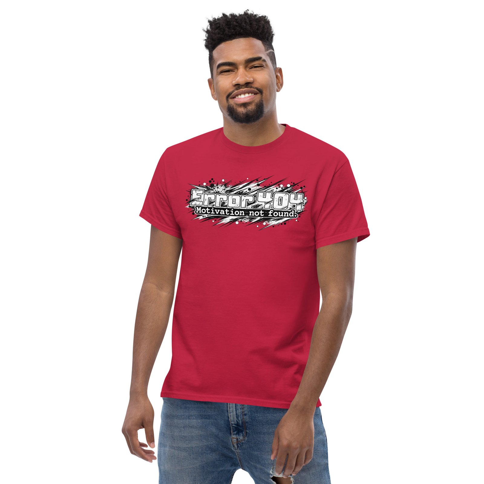 Error 404 Premium Unisex classic tee, Dark - Image 58