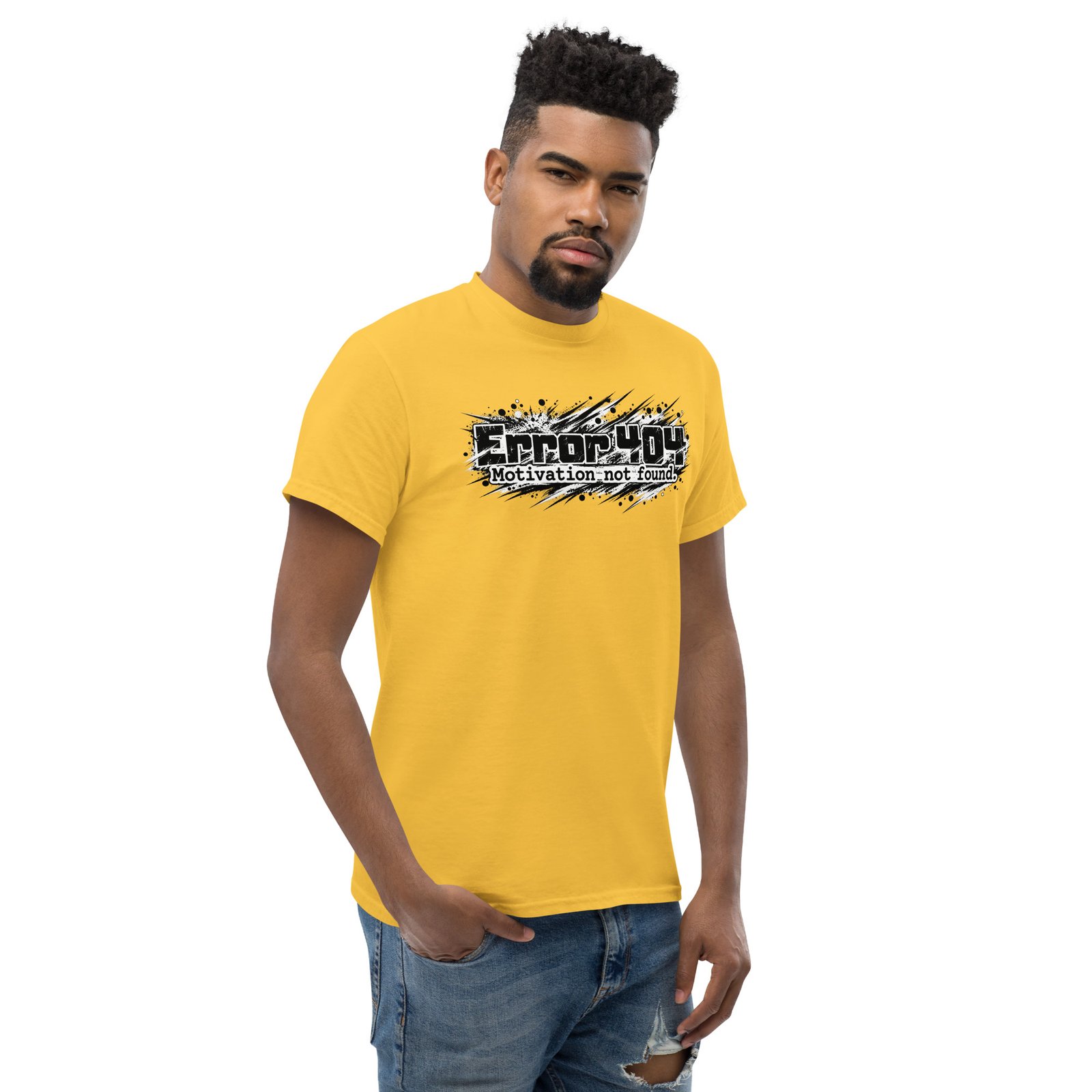 Error 404 Premium Unisex classic tee, Light - Image 45