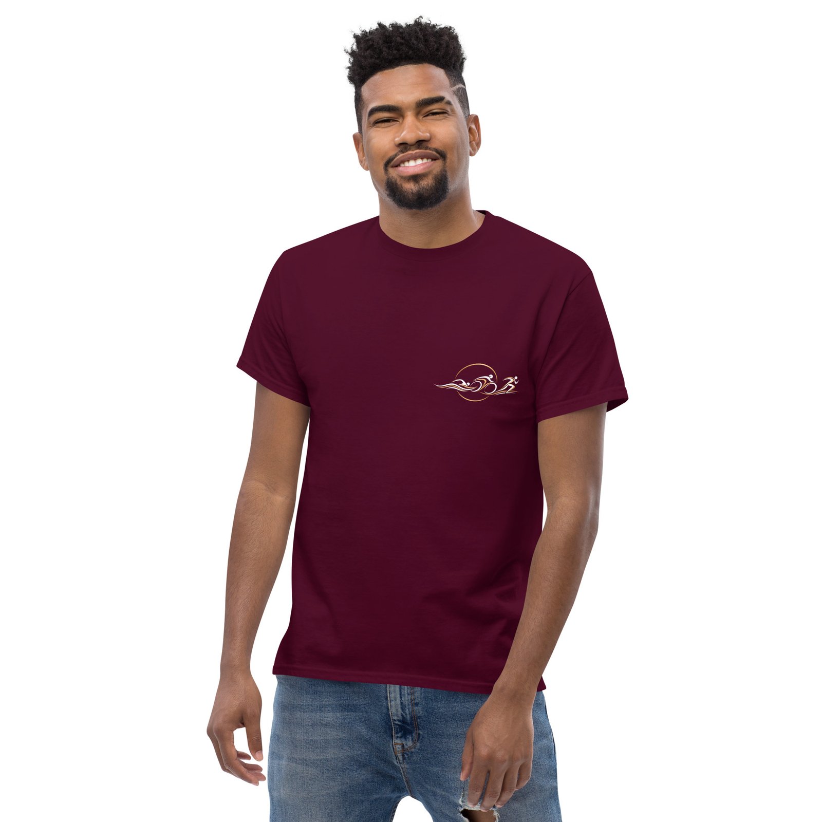 Tri Flow Premium Unisex classic tee, Dark - Image 55