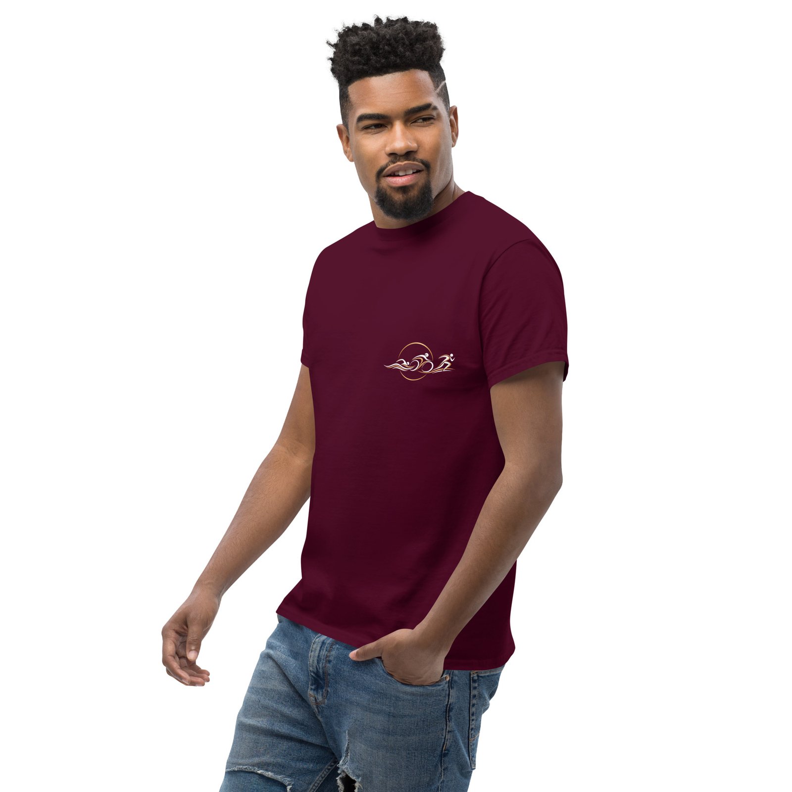 Tri Flow Premium Unisex classic tee, Dark - Image 28