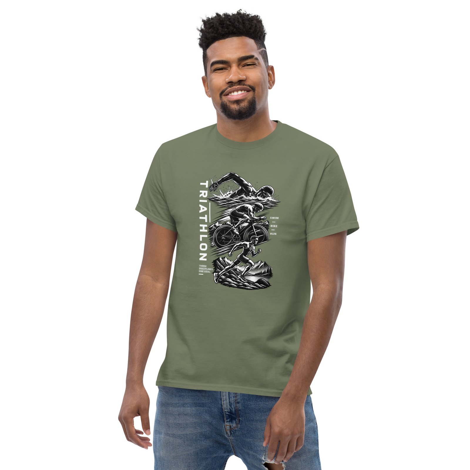 Beyond Limits Premium Unisex classic tee, Dark - Image 61