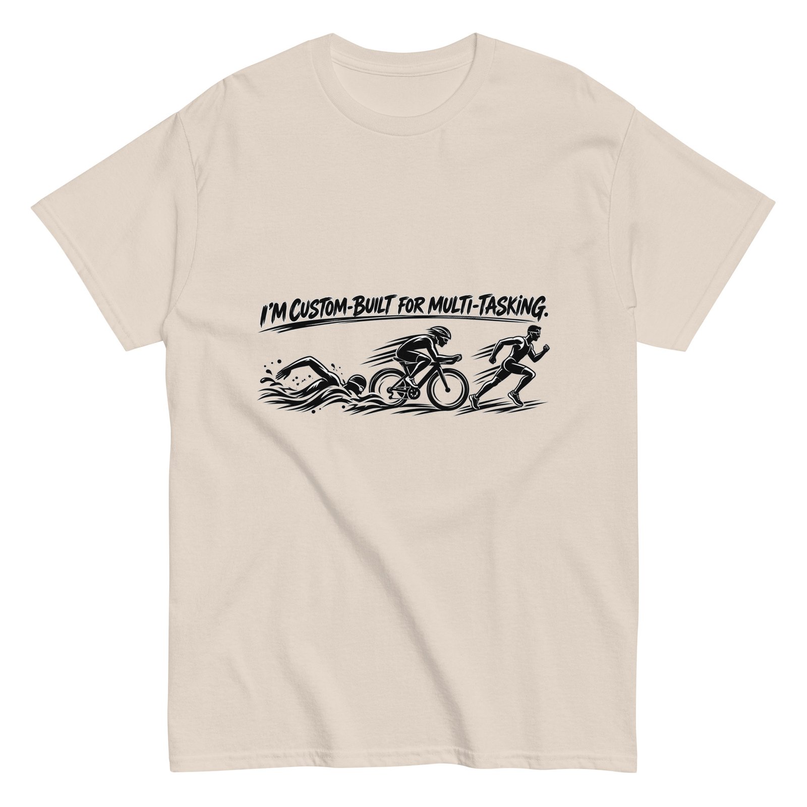 Multi-tasking Premium Unisex classic tee, Light - Image 16