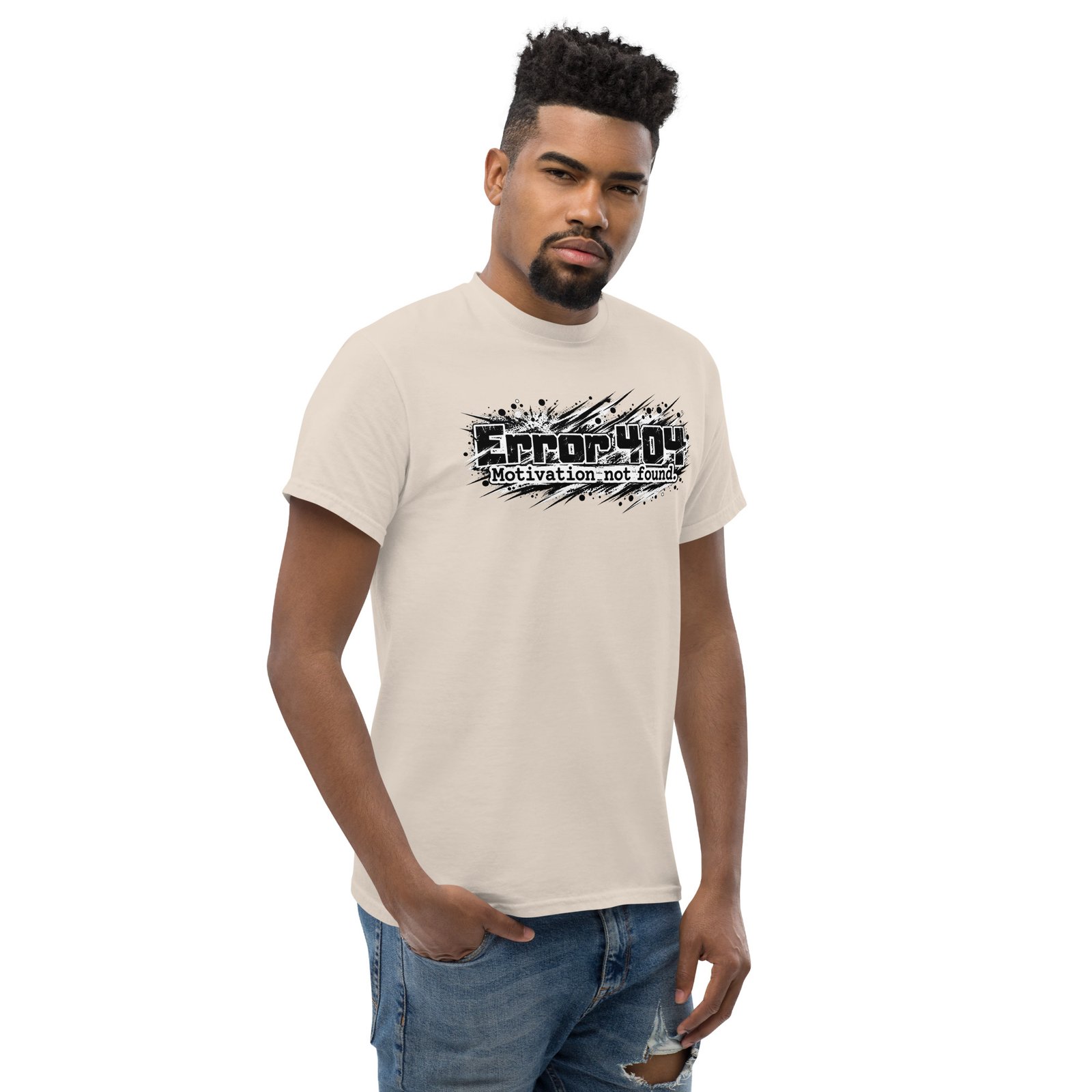 Error 404 Premium Unisex classic tee, Light - Image 47