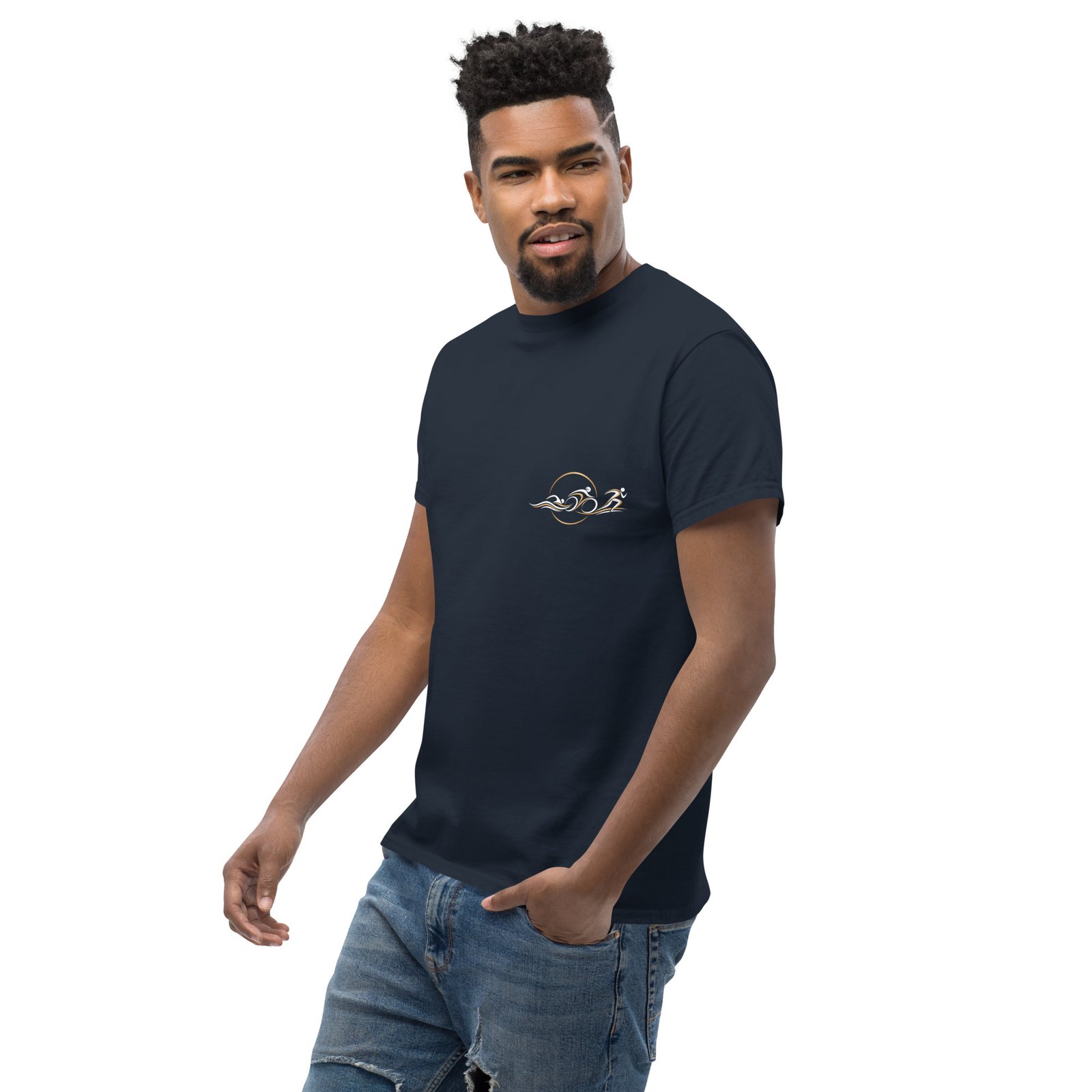 Tri Flow Premium Unisex classic tee, Dark - Image 30