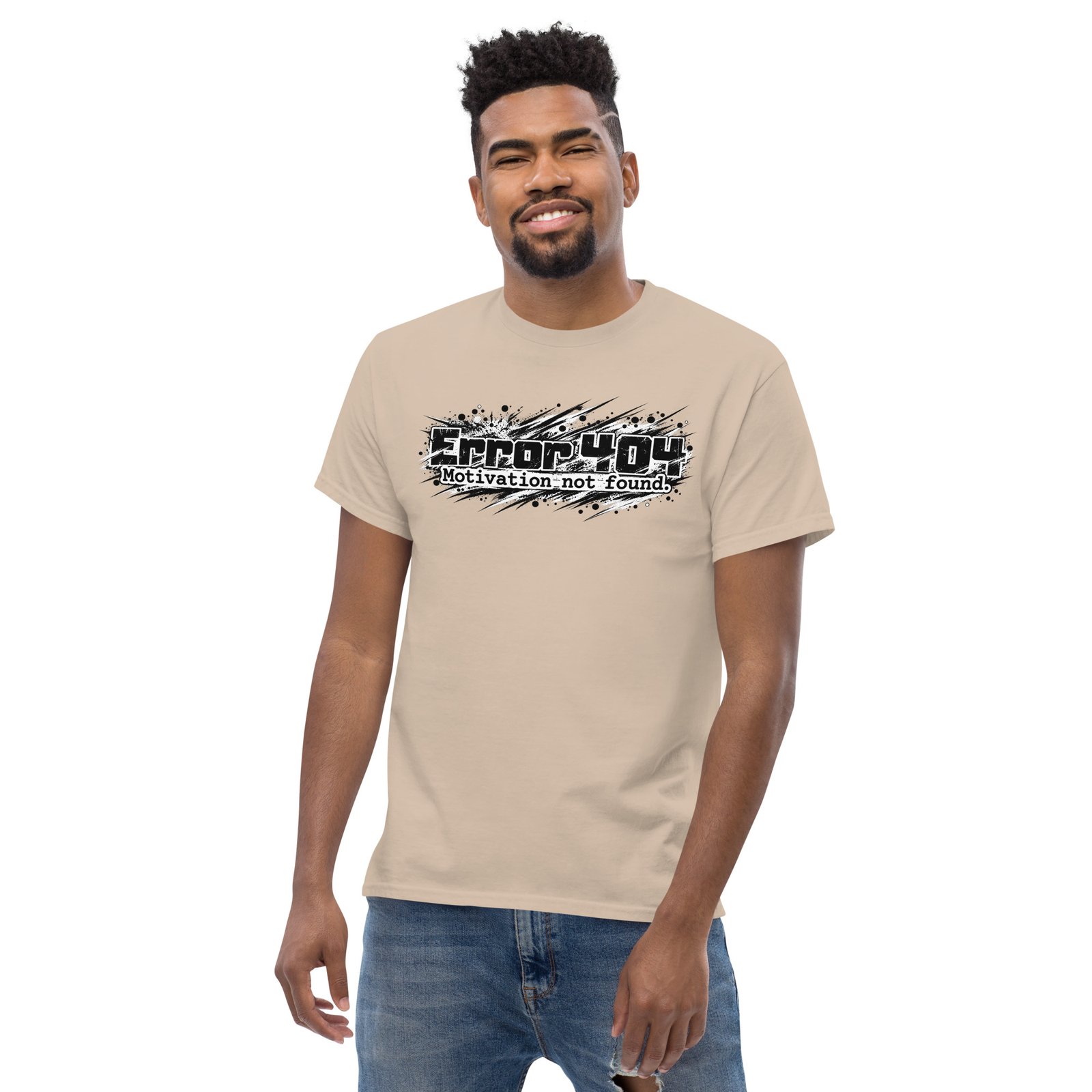 Error 404 Premium Unisex classic tee, Light - Image 64