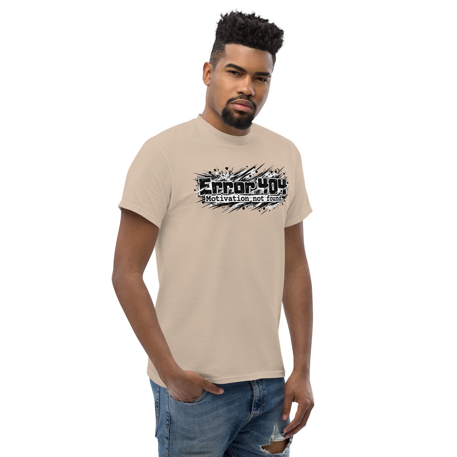 Error 404 Premium Unisex classic tee, Light - Image 44