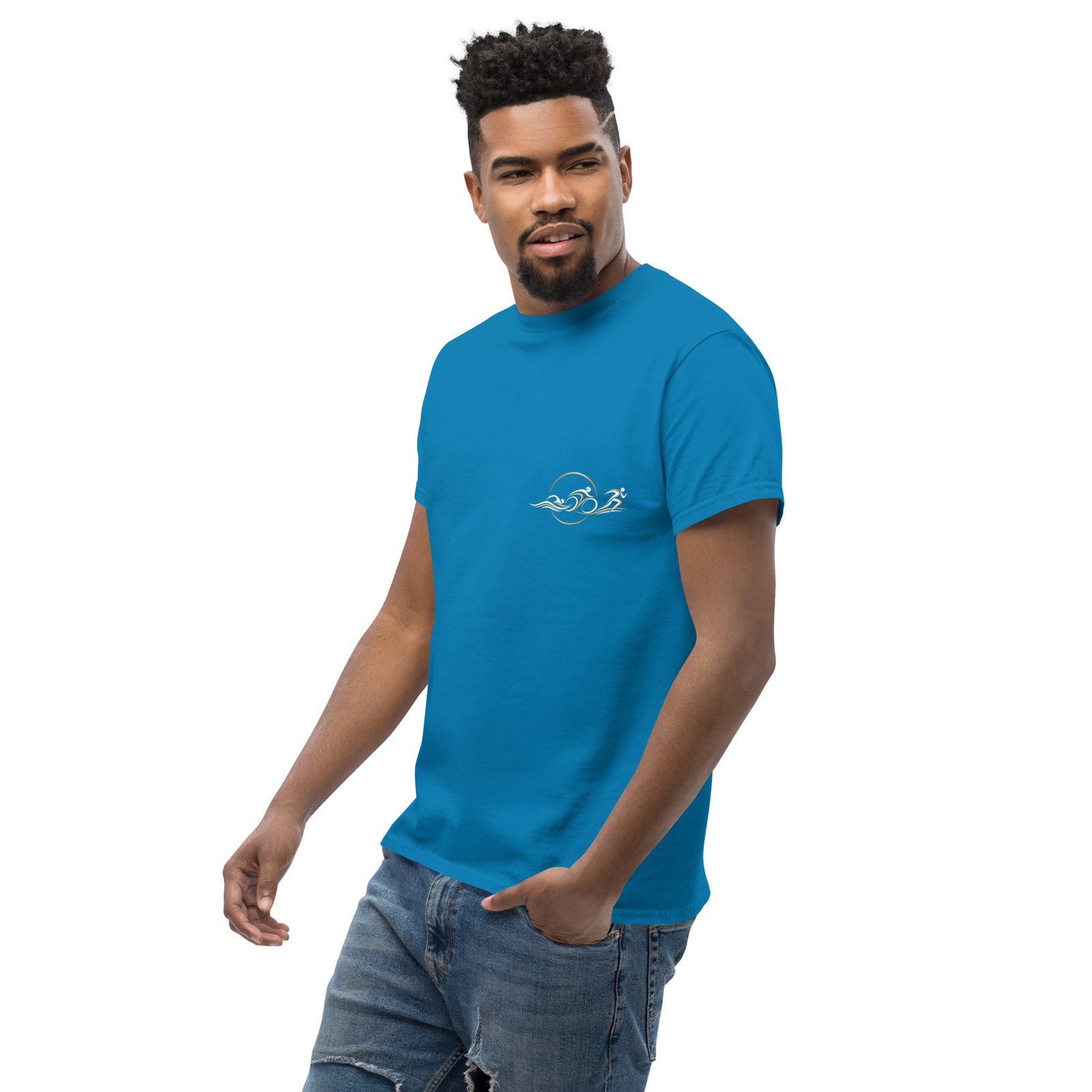 Tri Flow Premium Unisex classic tee, Dark - Image 33