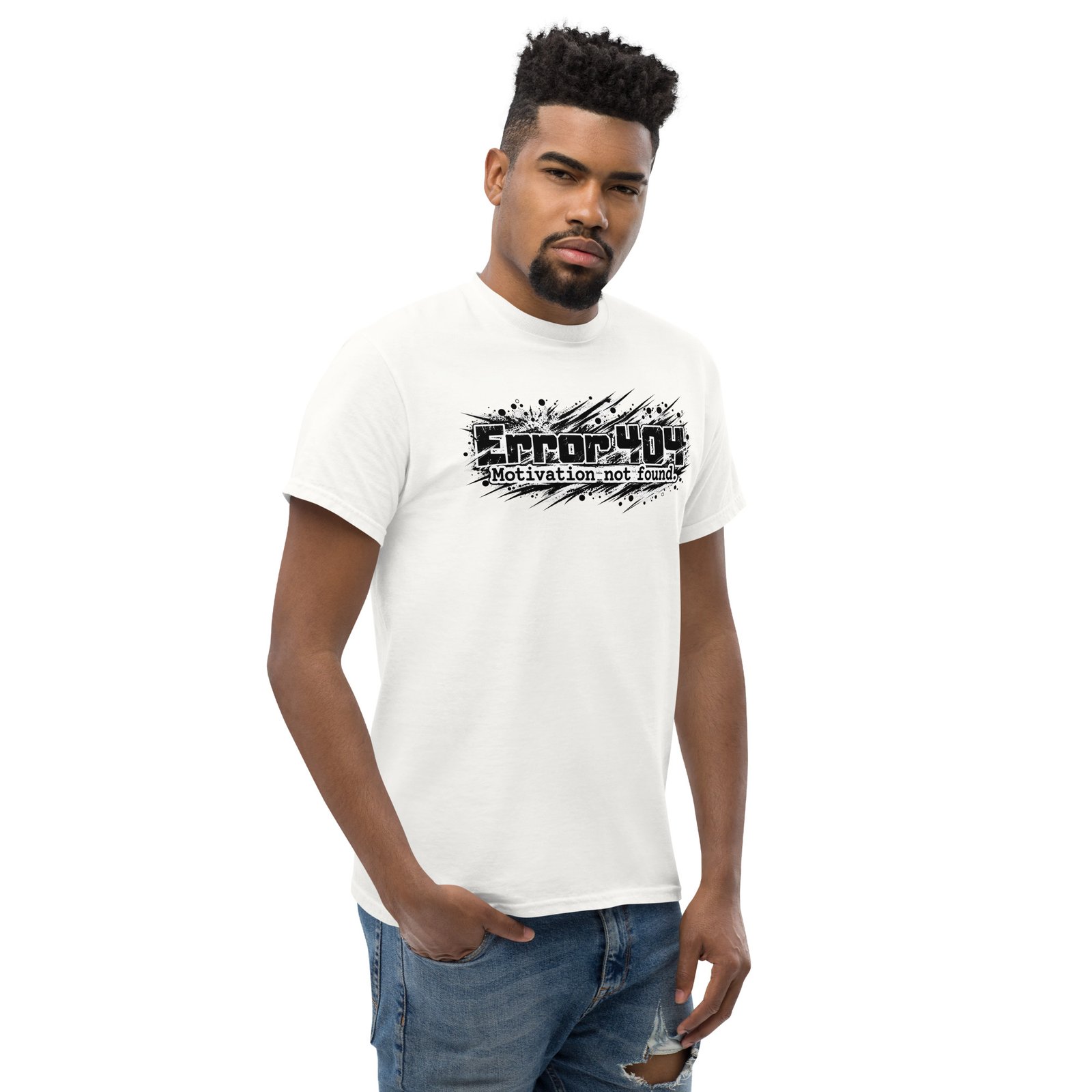 Error 404 Premium Unisex classic tee, Light - Image 50
