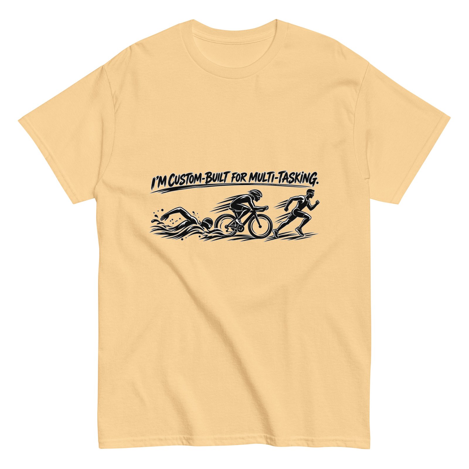 Multi-tasking Premium Unisex classic tee, Light - Image 17