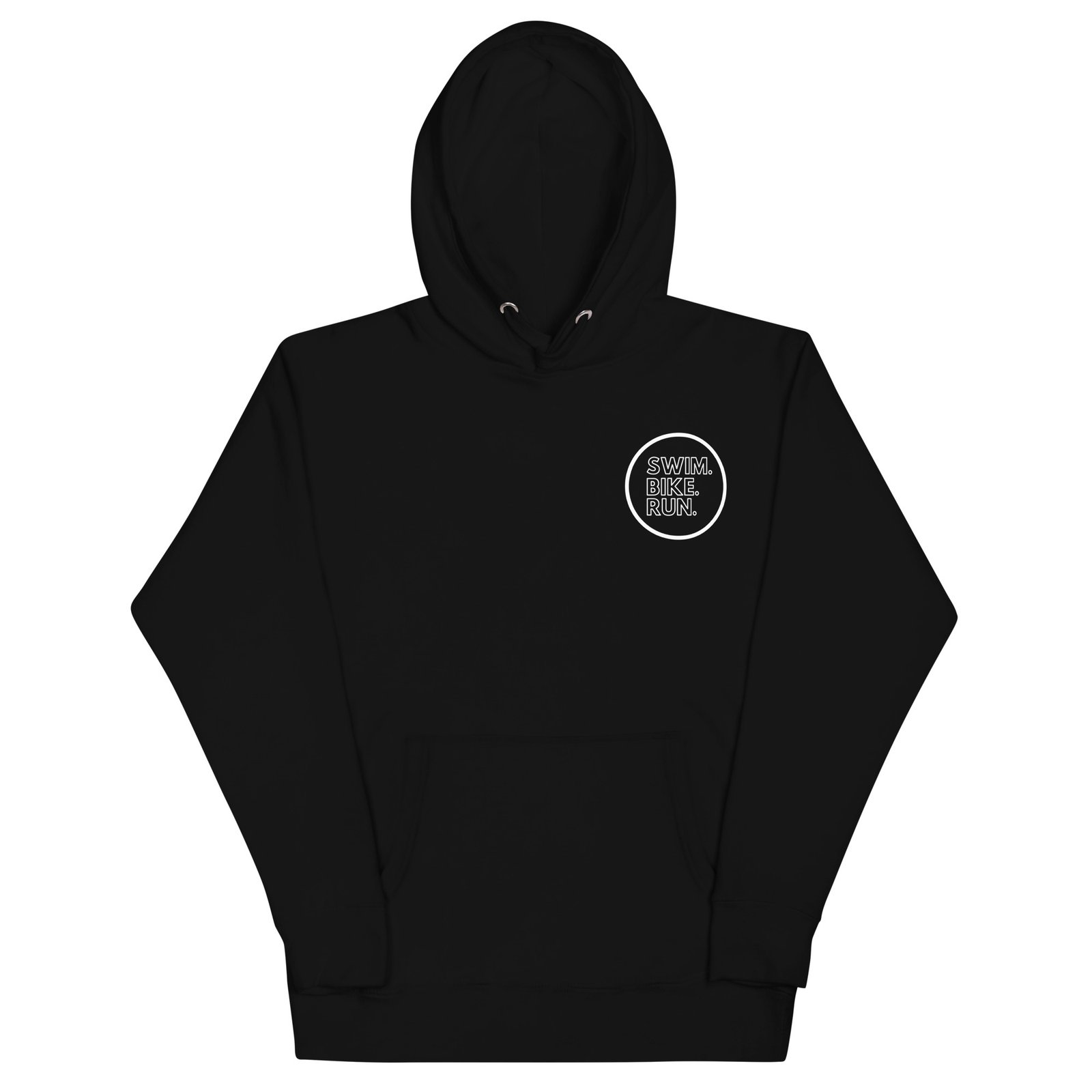 Swim.Bike.Run Premium Unisex Hoodie, Dark - Image 9