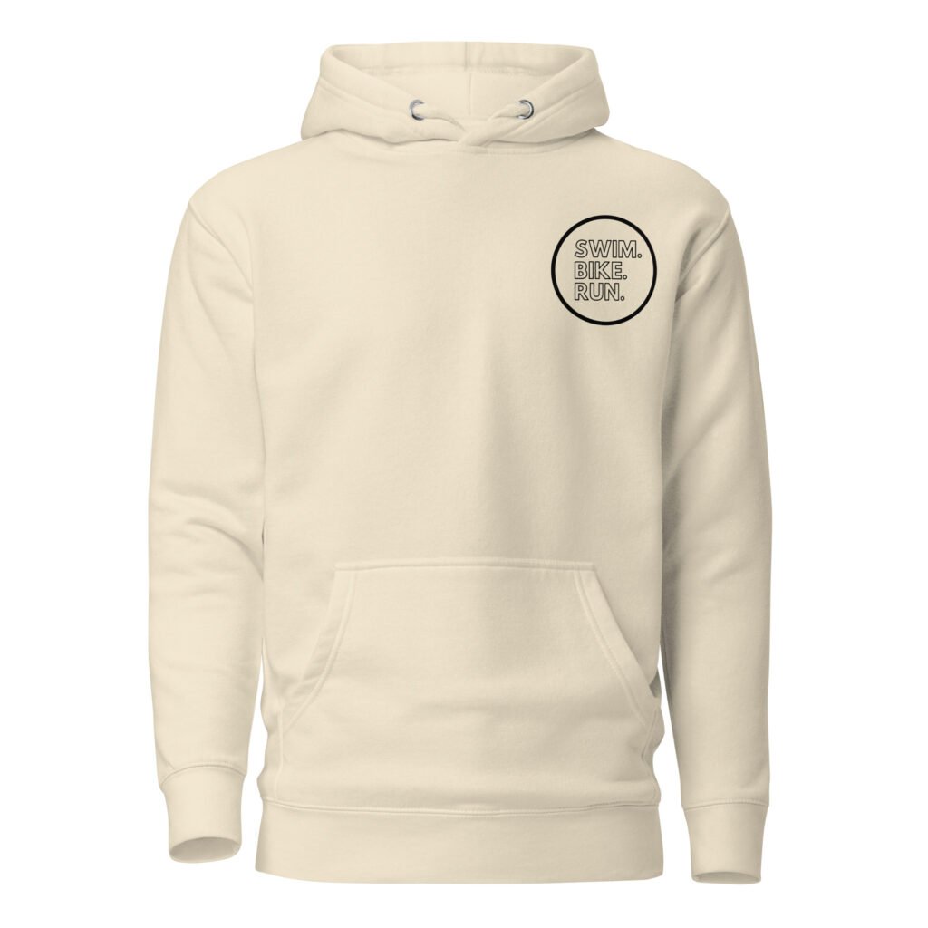 Swim.Bike.Run Premium Unisex Hoodie, Light