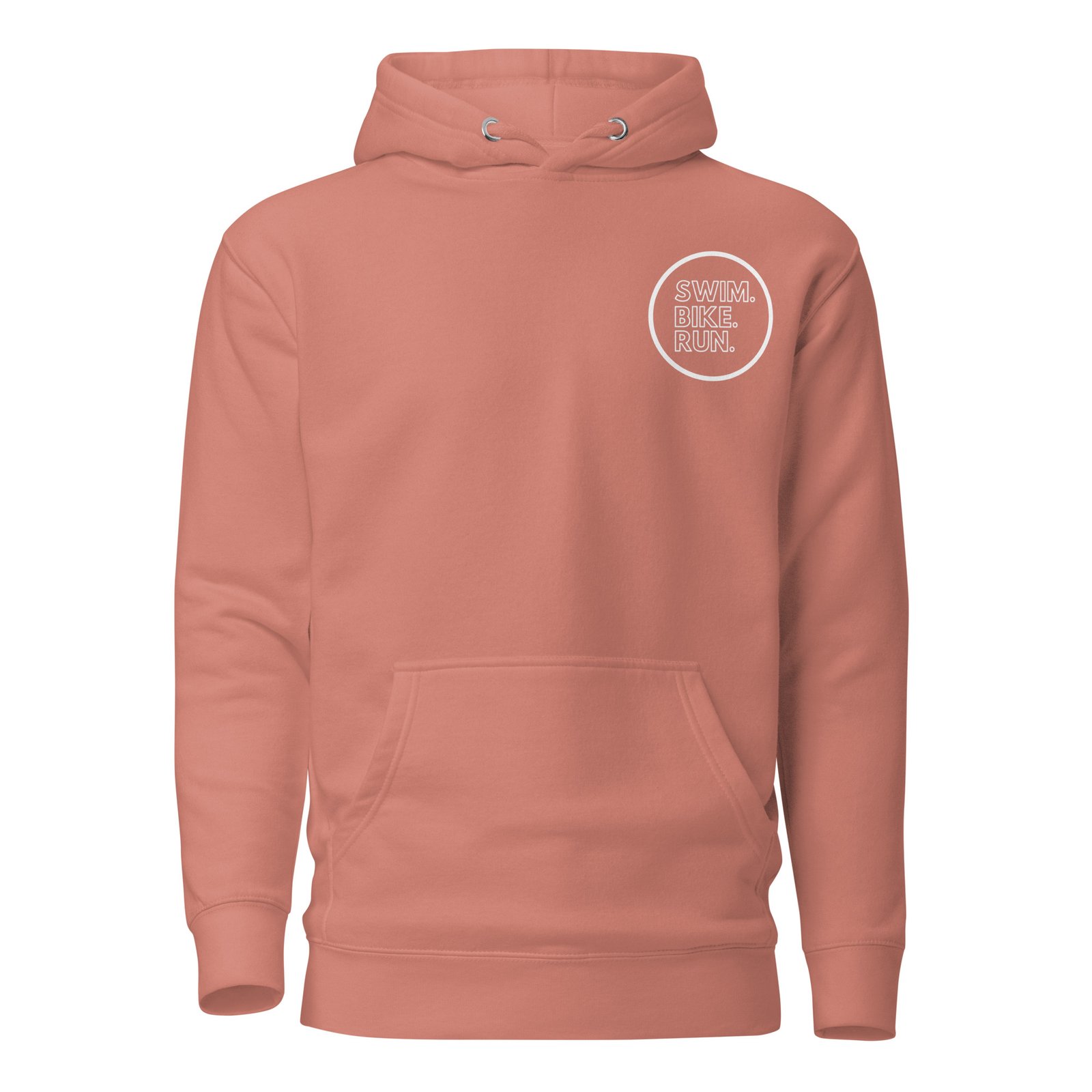 Swim.Bike.Run Premium Unisex Hoodie, Dark - Image 8
