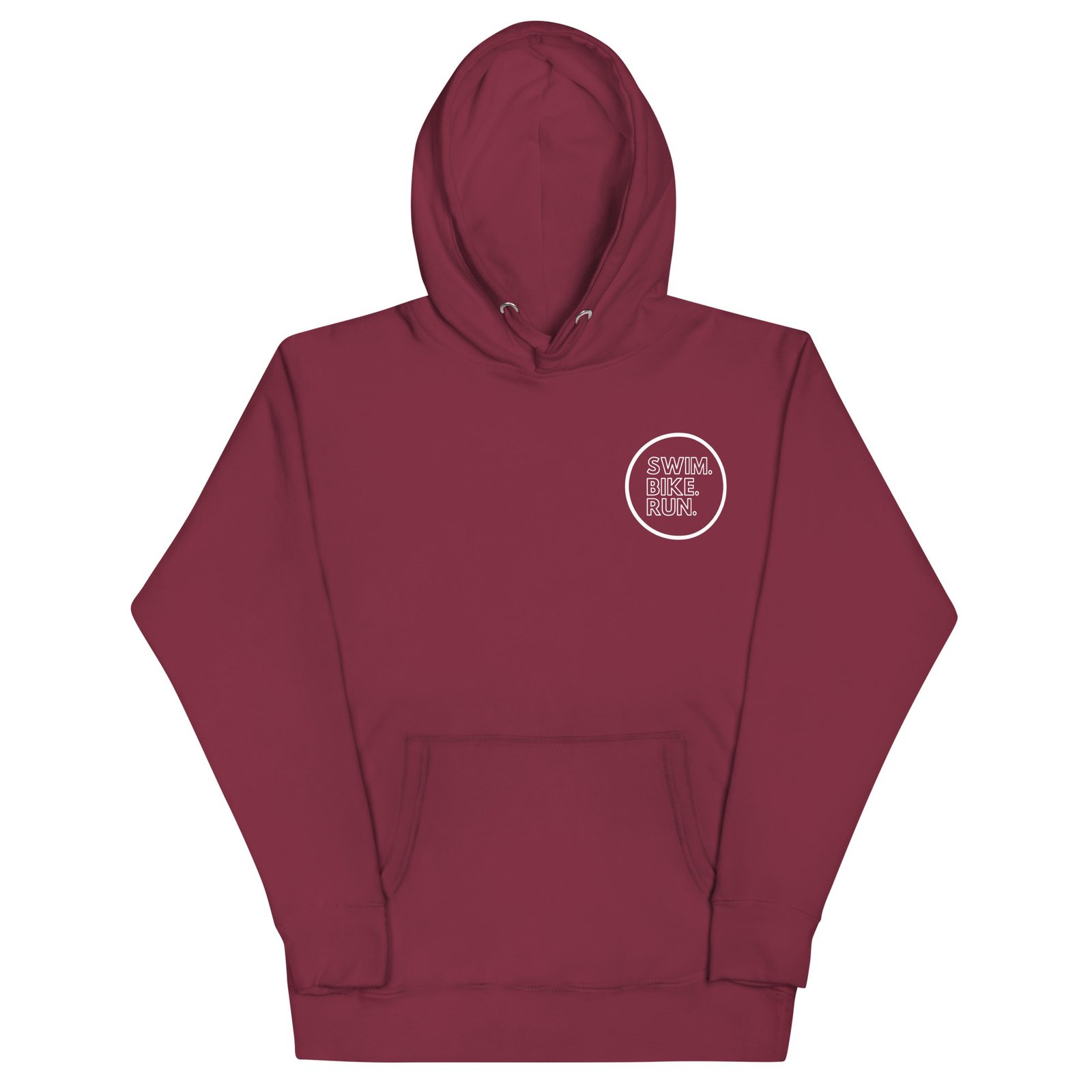 Swim.Bike.Run Premium Unisex Hoodie, Dark - Image 11