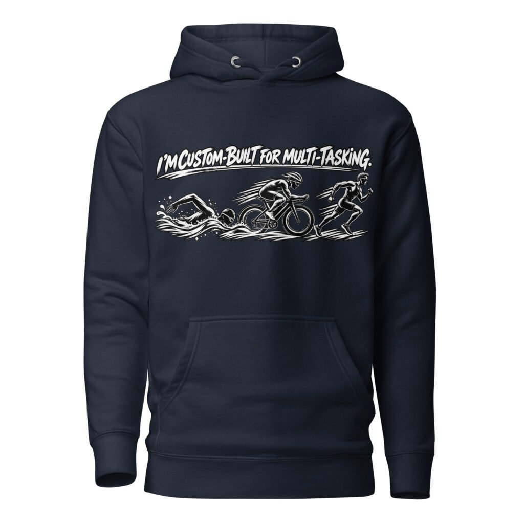 multi-tasking Premium Unisex Hoodie, Dark
