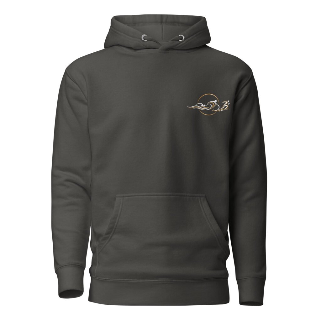 Tri Flow Premium Unisex Hoodie, Dark