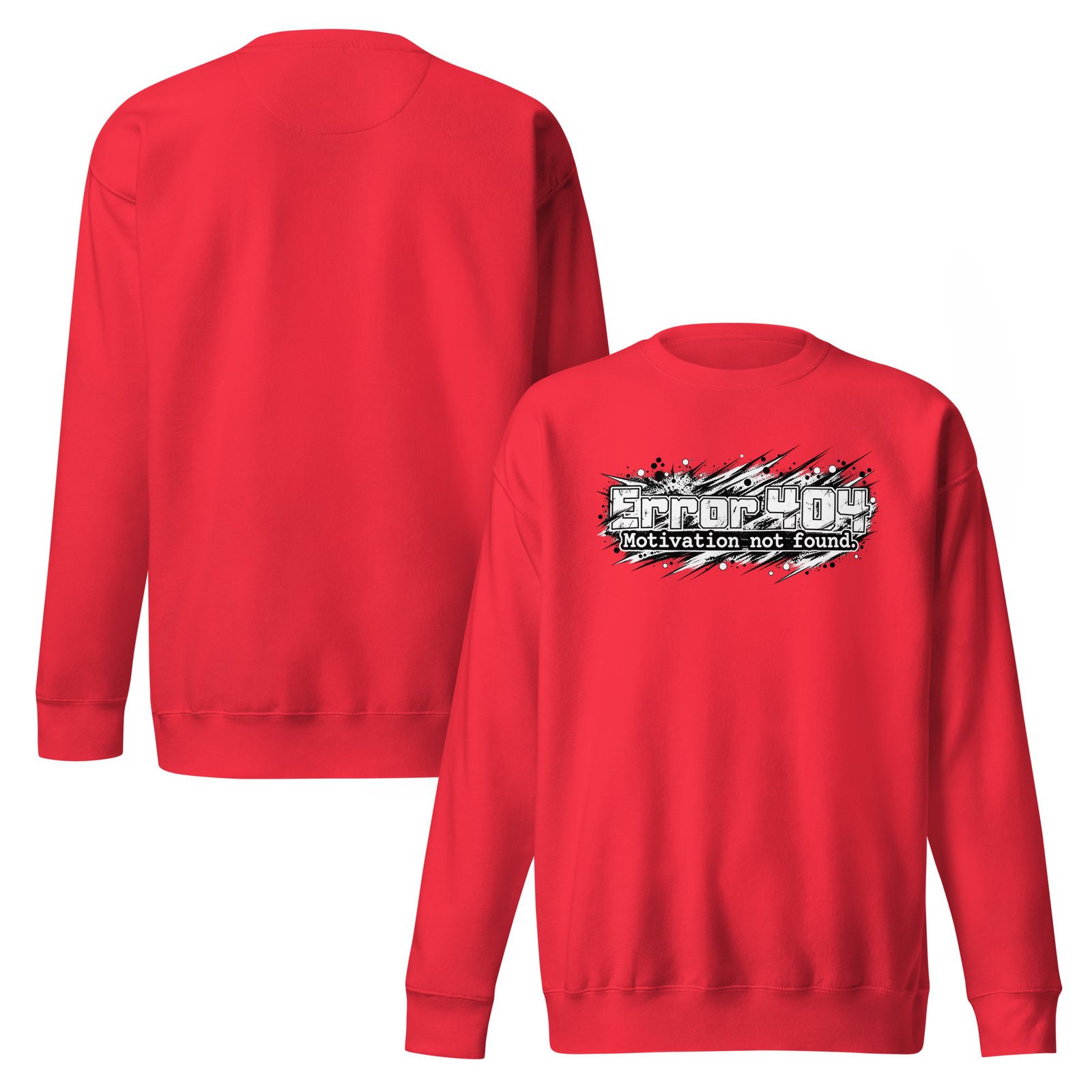 Error 404 Unisex Premium Sweatshirt - Image 6